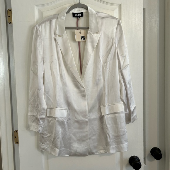 CLOSET CLOSING Revolve Ser.o.ya Ronin Blazer Sz M Seroya - Picture 5 of 9